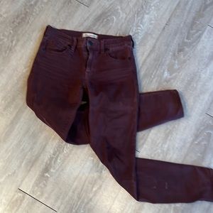 Madewell High Riser Skinny Jeans
